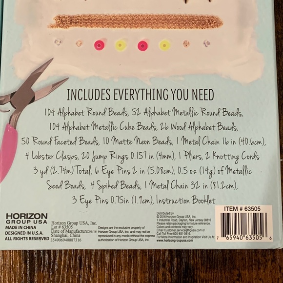 STMT DIY Alphabet Jewelry - NEW - Picture 5 of 5